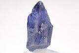 Brilliant Blue-Violet Tanzanite Crystal - Merelani Hills, Tanzania #206037-3